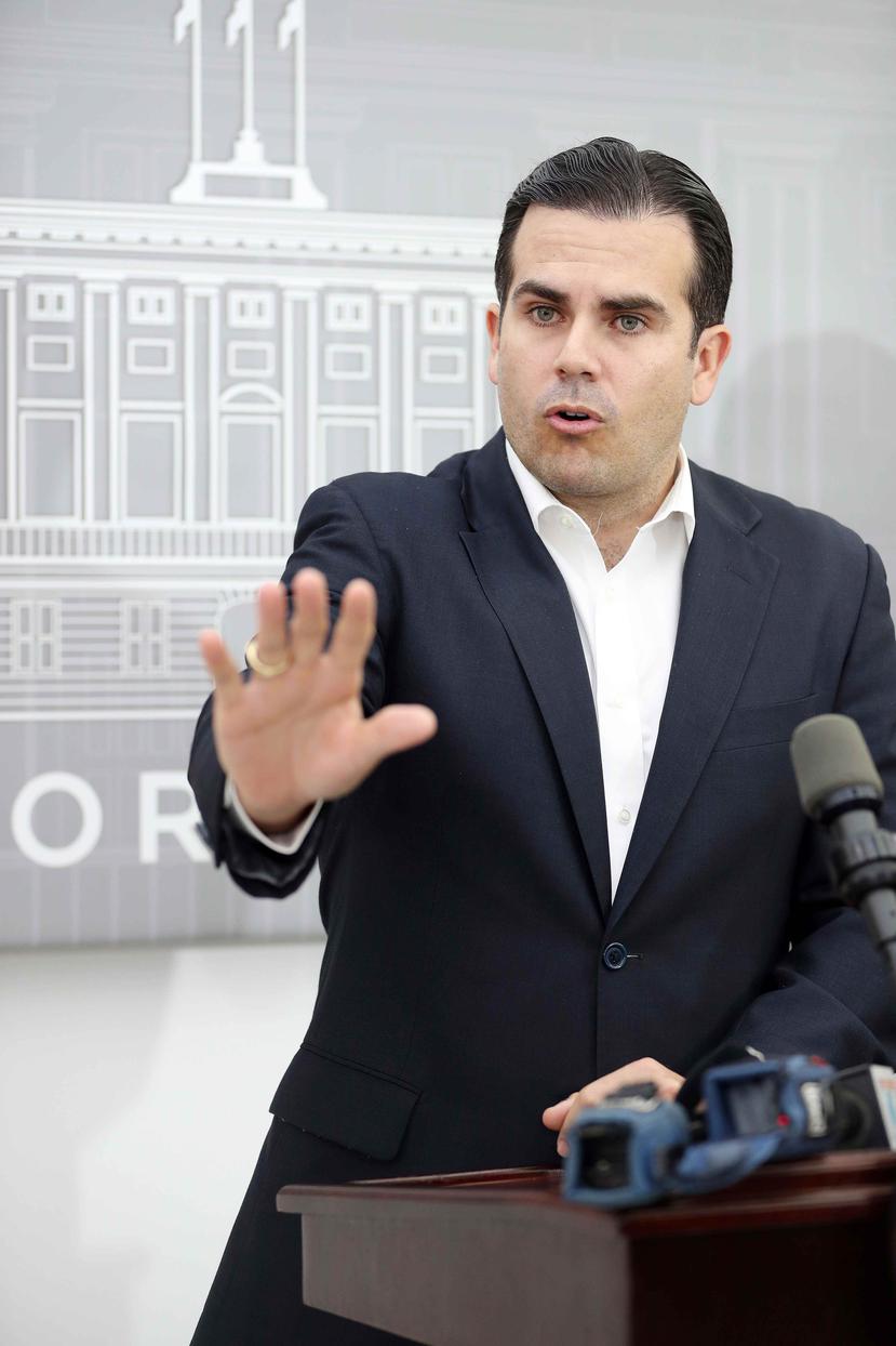 Rosselló warned that the fiscal plan cannot be altered.