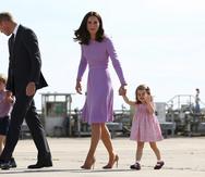 A Kate Middleton, la duquesa de Cambridge, le gusta vestir a sus hijos con el sello español de "M&H" (Madres e Hijos), "Peppa & Co", "Irulea", "Pili Carrera", "Amaia Kids", "Doña Carmen" o "Mi Lucero". (Archivo)