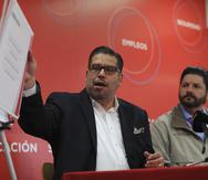 El portavoz de la minoría popular en la Cámara, Rafael "Tatito" Hernández.