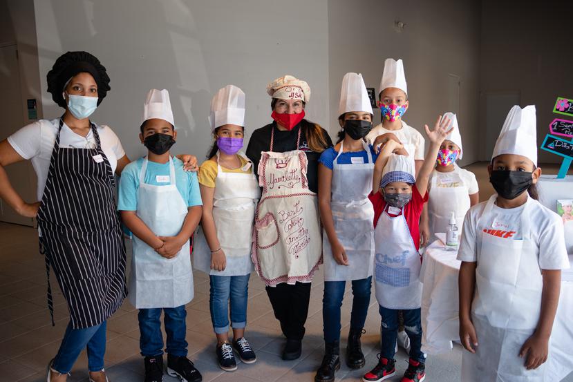 La chef anunció que los talleres también se ofrecerán a niños con necesidades especiales.