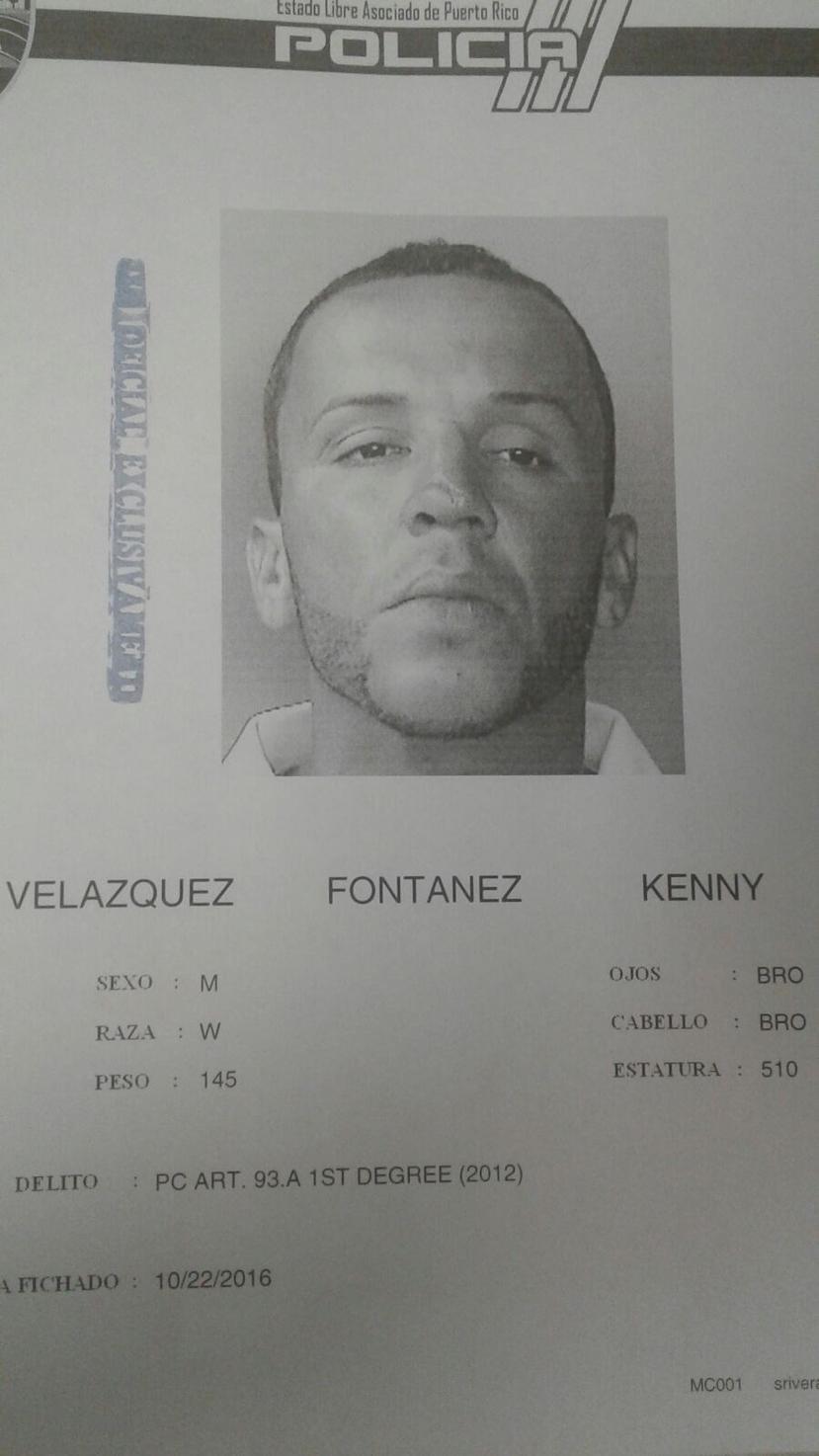 Kenny Velázquez Fontánez tiene 35 años. (Suministrada)