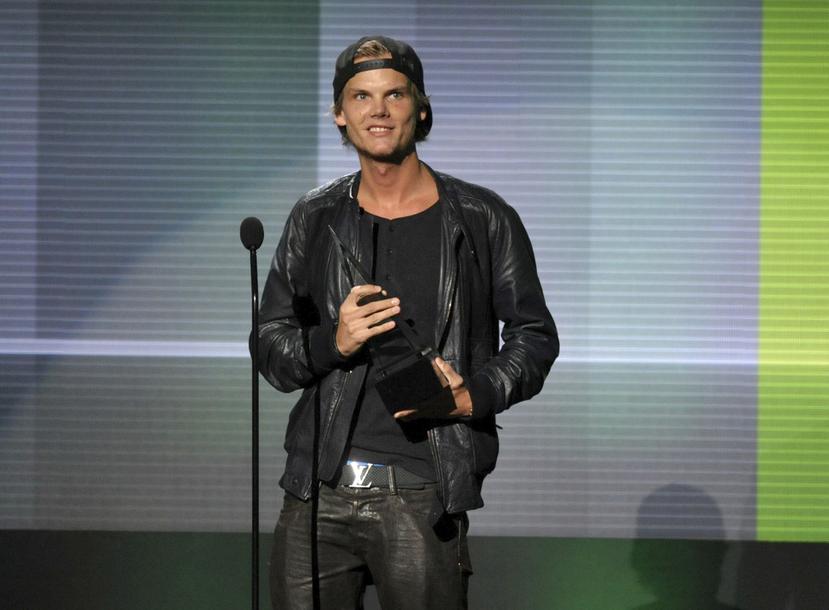 Avicci durante los American Music Awards en el 2013. (AP)
