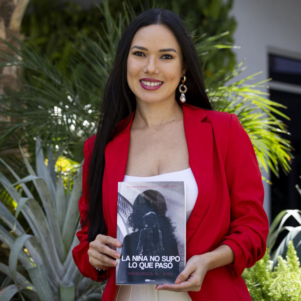 Franchesca M. Soto es la autora del libro “ La Niña no supo lo que paso”.