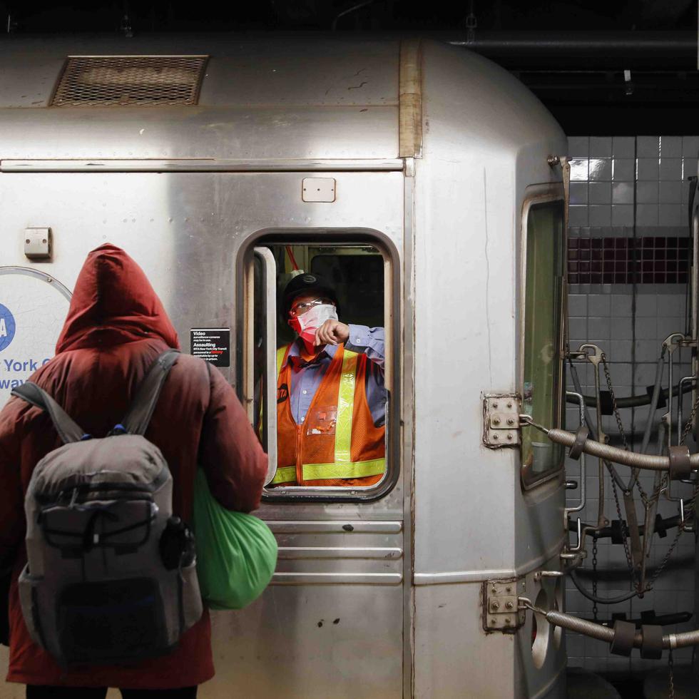 Imagen de archivo del metro en Nueva York.