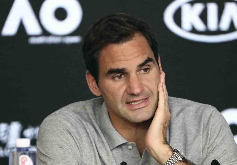 Roger Federer, de 38 años, suma 20 campeonatos de Grand Slam en el tenis. (AP)