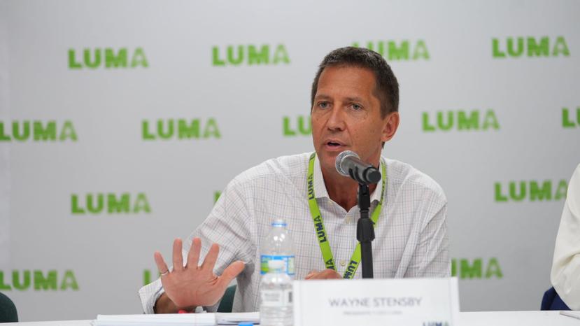 El presidente y CEO de LUMA Energy, Wayne Stensby.