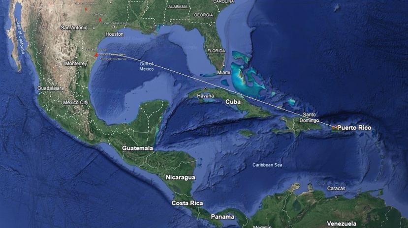 La trayectoria del lanzamiento del Starship lo ubicaba pasando sumamente cerca de Puerto Rico.