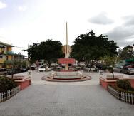 La plaza pública de Las Marías. (GFR Media)