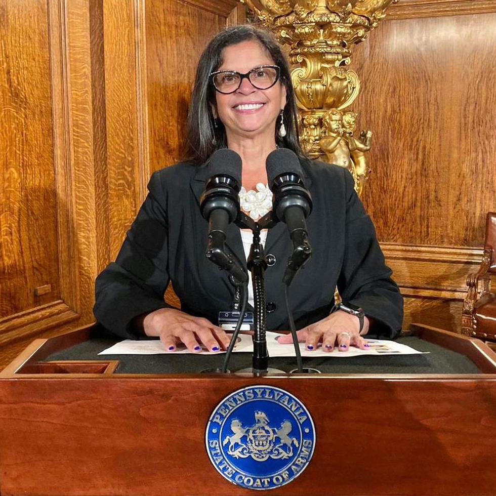 Olga Negrón, directora ejecutiva de la comisión asesora de Asuntos Latinos del gobernador de Pensilvania.