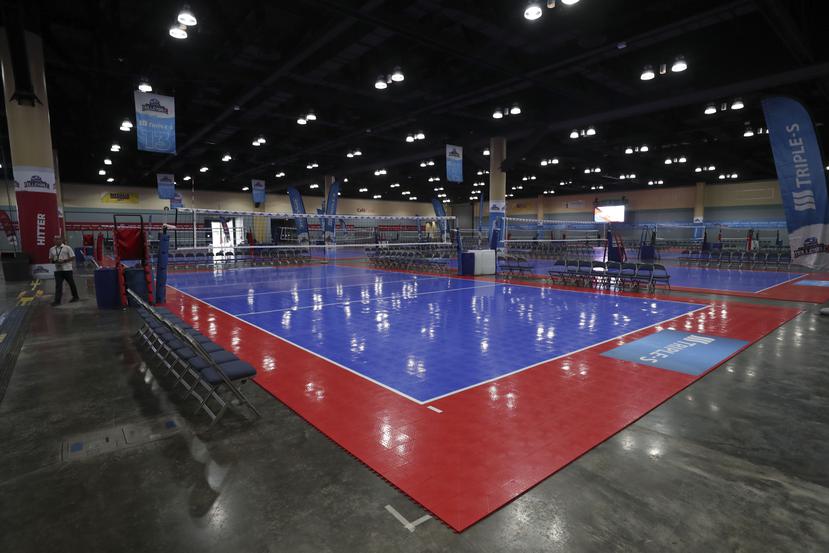 El Centro de Convenciones servirá de escenario para el torneo de este fin de semana que reunirá a 3,000 voleibolistas.