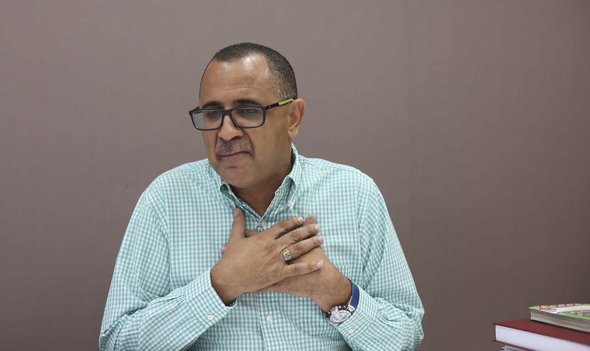 El senador Abel Nazario.