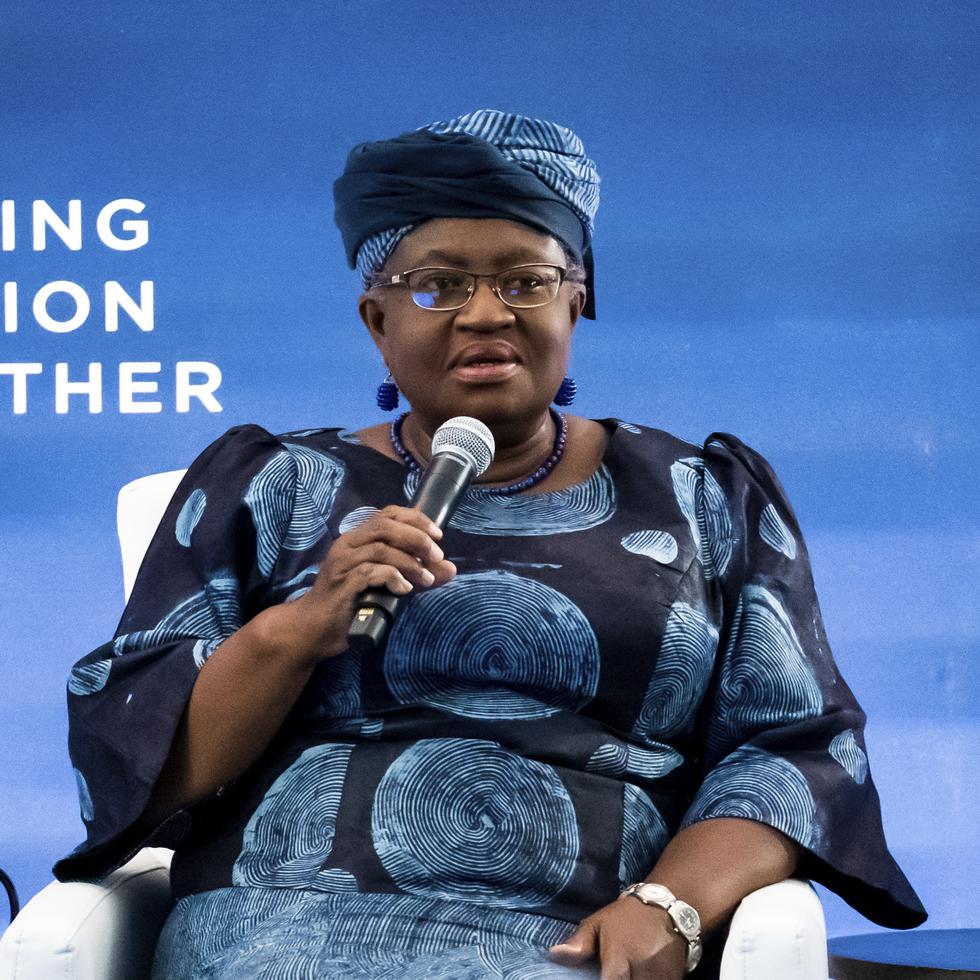 Ngozi Okonjo-Iweala, directora de la Organización Mundial de Comercio.