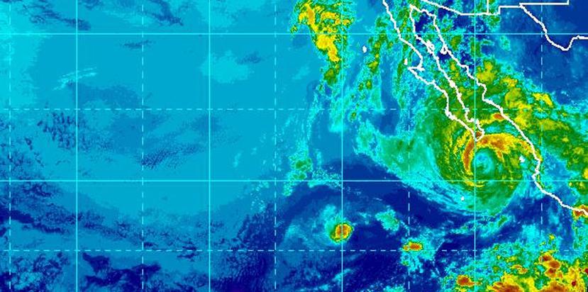 Imagen de satélite de la tormenta tropical Bud. (Captura / NOAA)