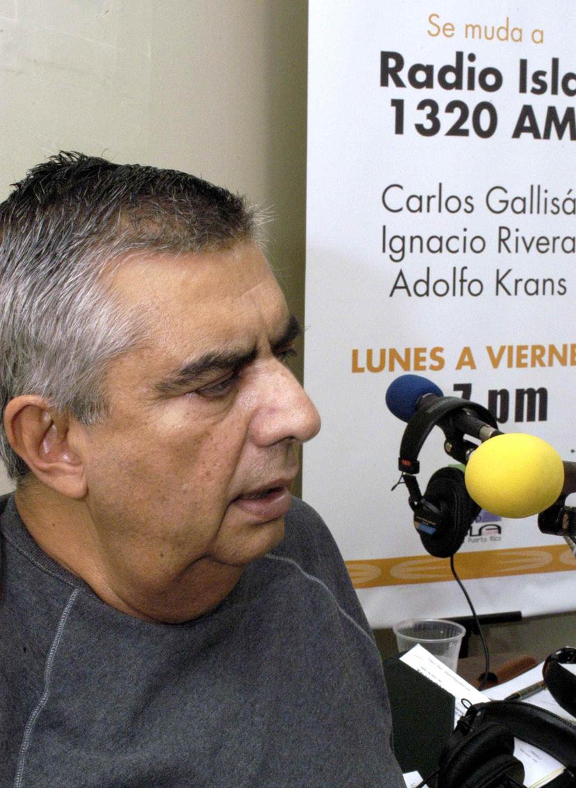 Gallisá se había retirado de las ondas radiales desde la emisora Radio Paz 810 AM el pasado septiembre.