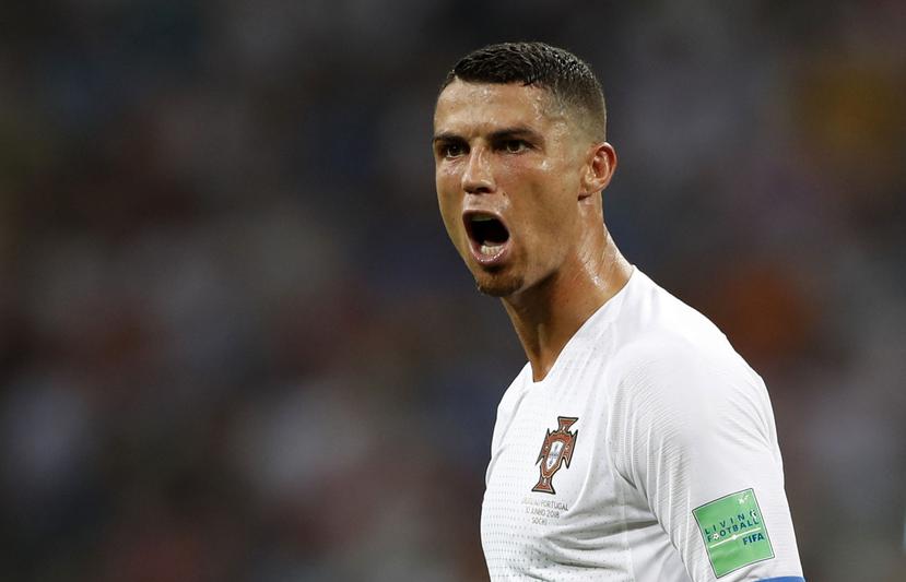 Cristiano Ronaldo y Portugal jugaron hasta los octavos de final del Mundial en Rusia. (AP)