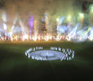 Imagen del estadio Al Thumama de Doha, Catar.