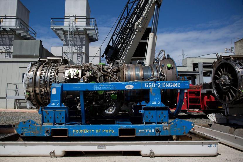 Las turbinas de la central Hidro-Gas de Mayagüez fueron enviadas ayer a Connecticut, donde el fabricante PW Power Systems las reparará y actualizará. (Suministrada)