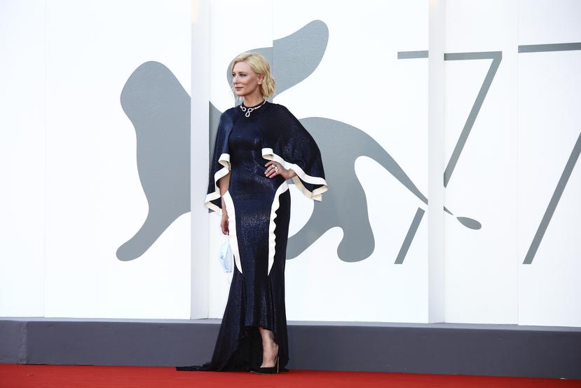 Cate Blanchett se ha decantado por prendas de vestir que ha utilizado en el pasado y que luce con igual elegancia. (Foto: AP)