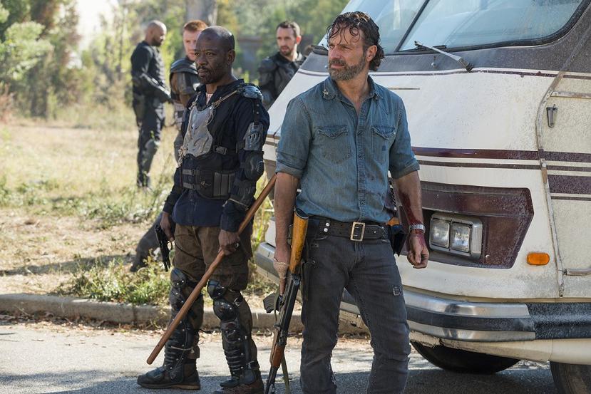 Los datos de audiencia de la séptima temporada de "The Walking Dead" han sido los terceros más bajos obtenidos por la serie. (AP)