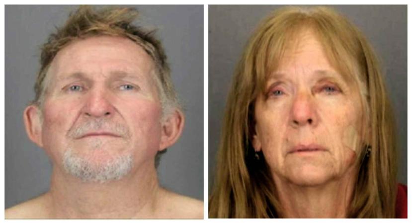 Blane y Susan Barksdale fueron capturados el miércoles en la noche. (Tucson Police Department via AP)