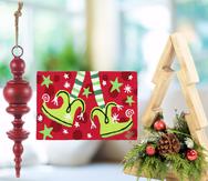 Presentamos cinco sugerencias para incorporar en la decoración navideña de la casa, previo a las fechas de celebración.