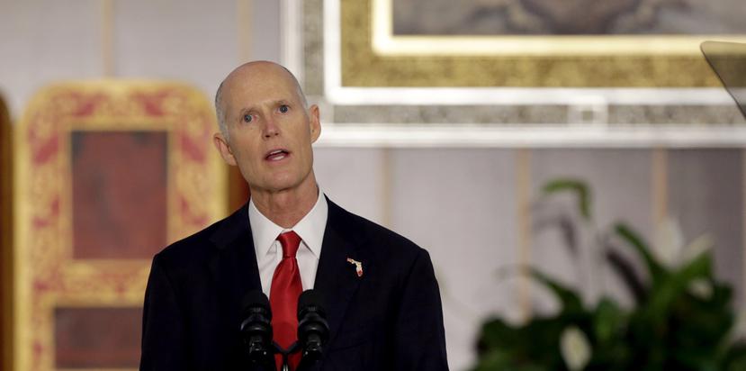 "En Florida creemos que es mejor preparase para lo peor pero esperando lo mejor”, dijo Rick Scott, gobernador  de ese estado. (AP / Lynne Sladky)