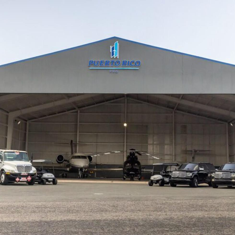 Puerto Rico FBO cuenta con sobre 40,000 pies cuadrados de hangares y espacio para oficina.
