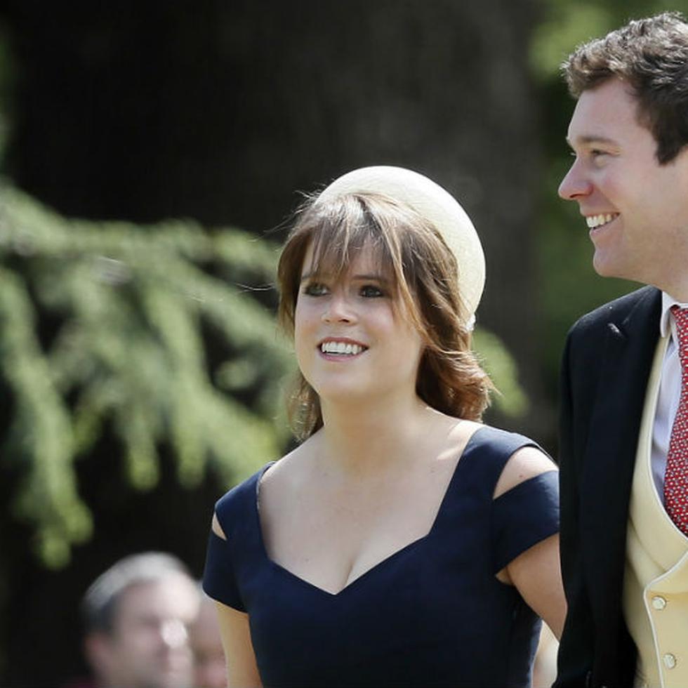 La princesa Eugenie y Jack Brooksbank se casan este viernes en la capilla de St. George en el castillo de Windsor. (Foto: AP)