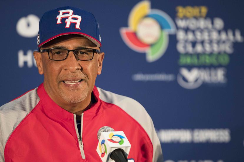 Edwin Rodríguez dirigió a Puerto Rico en los Clásicos Mundiales de Béisbol de 2013 y 2017. (GFR Media)