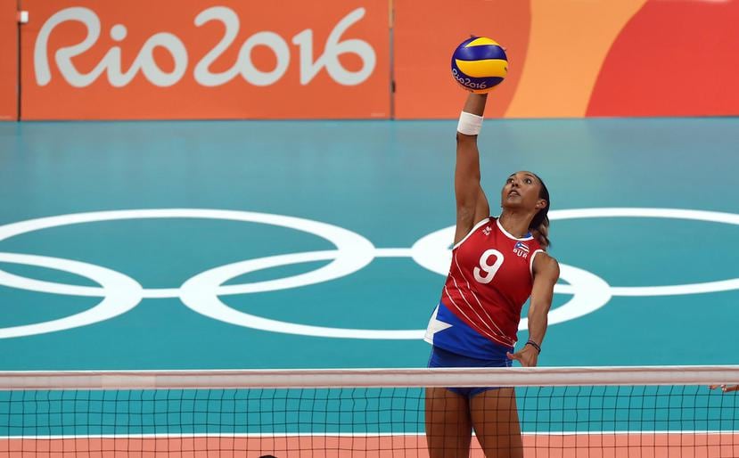 Aury Cruz jugó con la Selección Nacional de voleibol femenino por última vez en los Juegos Olímpicos de Río 2016. (GFR Media)
