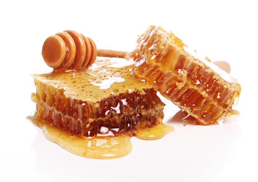 Piezas de propleo con miel