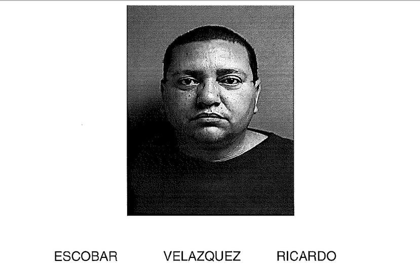 Ricardo Escobar Velázquez estaba fichado en la Policía por un caso previo de agresión. (Suministrada / Policía de Puerto Rico)