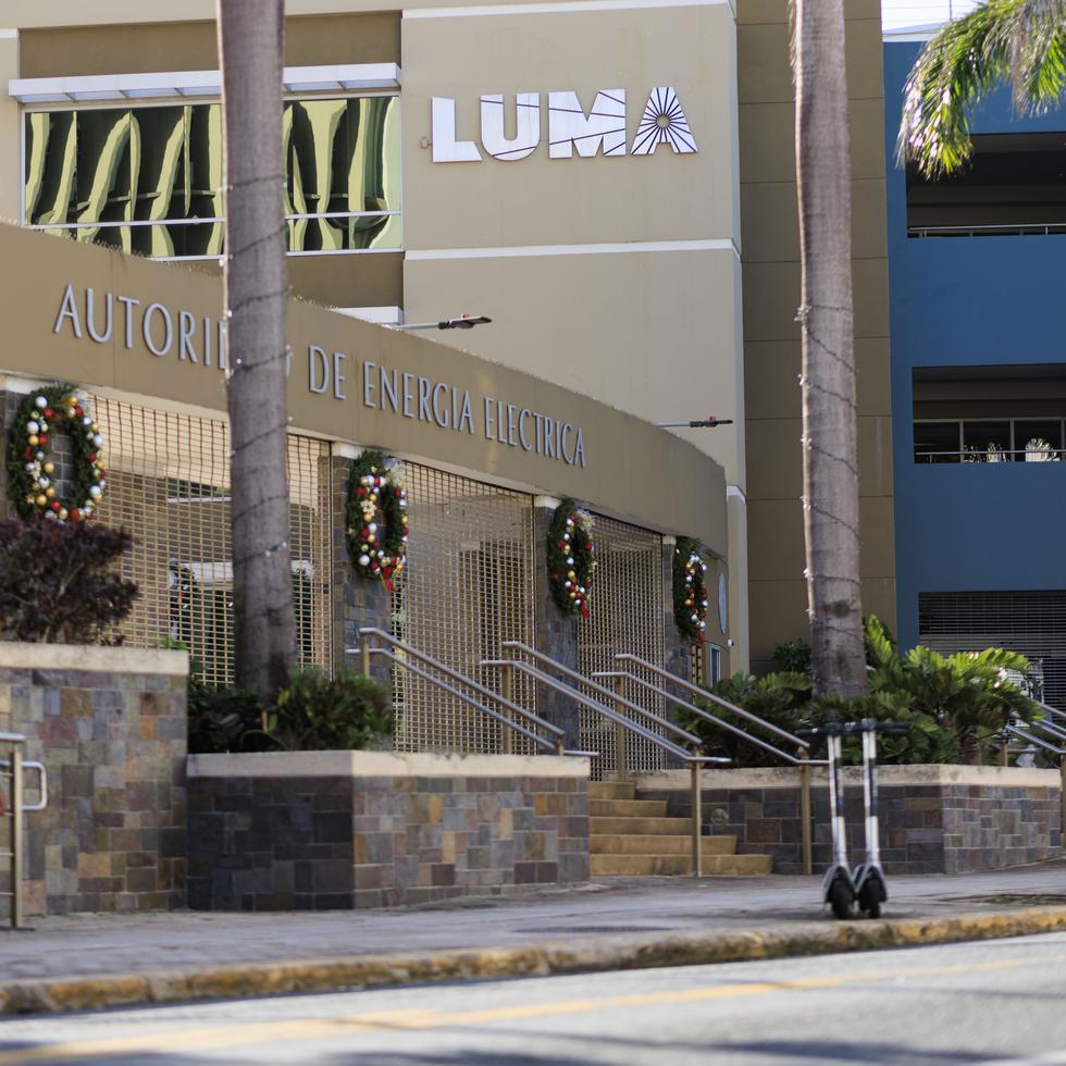 Las oficinas de LUMA Energy en San Juan.