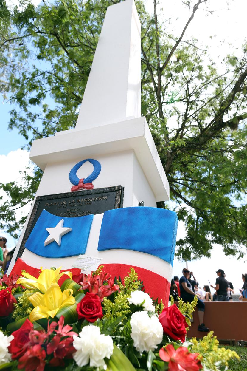 Todos los años,   los sectores independentistas del país conmemoran el Grito de Lares, con diversos actos  en la Plaza de la Revolución de este municipio. (GFR Media)