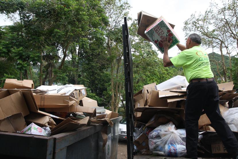 Comerío recicla el 60% de los residuos que generan sus habitantes, pero el programa está detenido debido a la pandemia de COVID-19, y el alcalde José A. “Josian” Santiago no sabe cuándo podrá reactivarlo. (Suministrada)