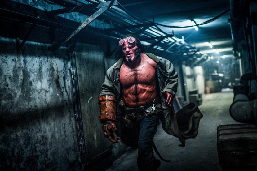 David Harbour interpreta la nueva versión de Hellboy. (Suministrada)