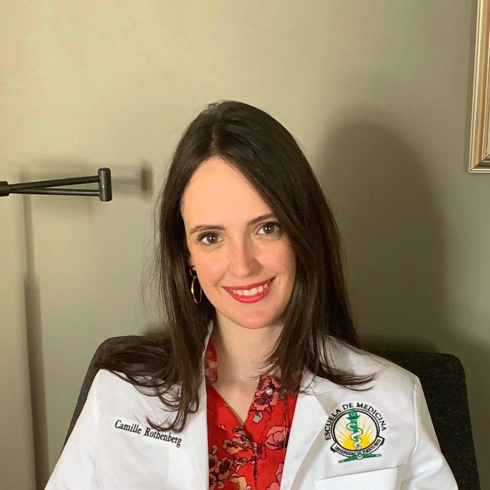 Camille Rothenberg Lausell, estudiante de tercer año de medicina en el Recinto de Ciencias Médicas de la Universidad de Puerto Rico.