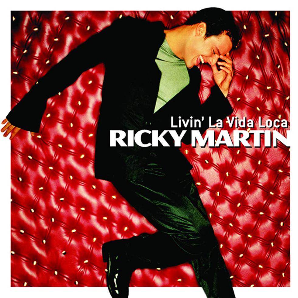 Carátula del sencillo "Livin' La Vida Loca", de Ricky Martin, cuando fue lanzado en 1999.