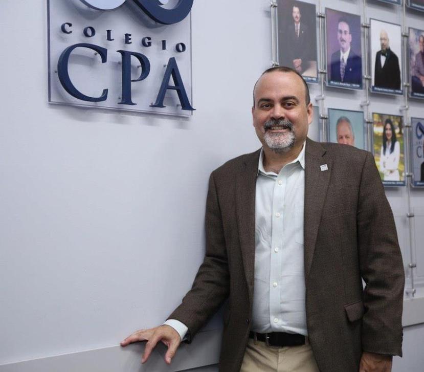 David González, presidente del Colegio de Contadores Autorizados. (GFR Media)