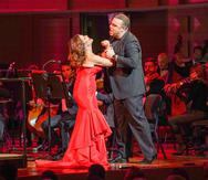Sondra Radvanovsky y Joseph Calleja en el Concertone V celebrado en el Centro de Bellas Artes de Santurce. (Suministrada)