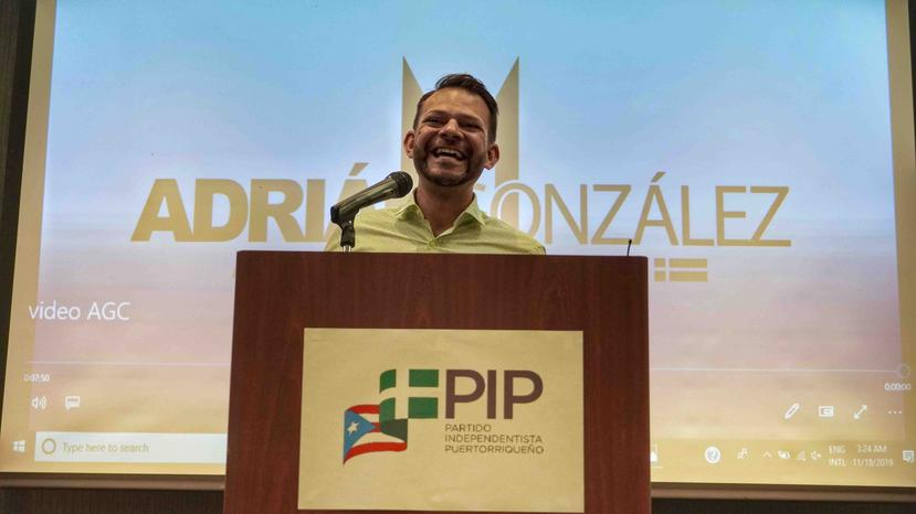 González fue también el aspirante a esa alcaldía por el PIP en las elecciones de 2016. (Suministrada)