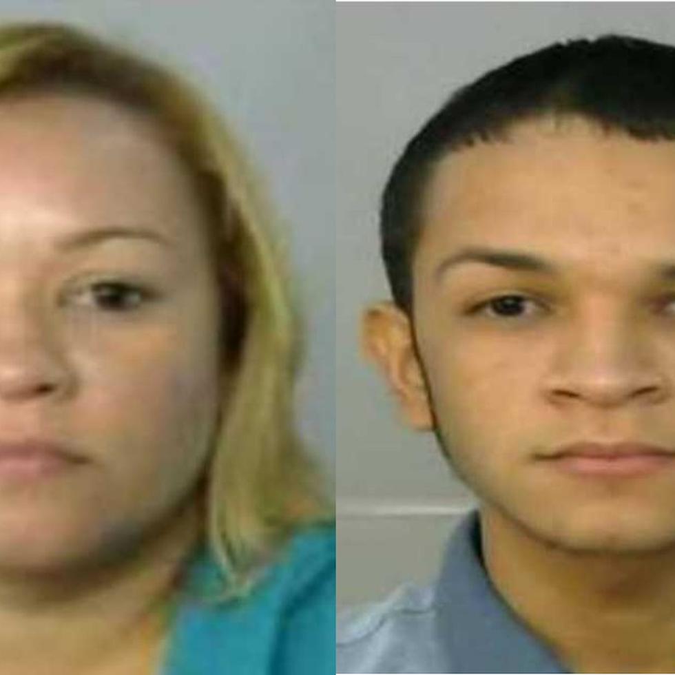 Ana Inés Napoleoni Medina y su hijo Jeromy Pietri están imputados del asesinato del joven militar Jancarlos Rivera Lugo, en Ponce.