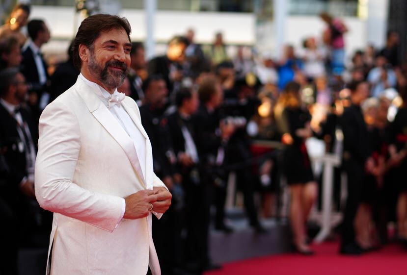 Javier Bardem acudió a la ceremonia de clausura de la edición 75 del Festival de Cine de Cannes, Francia el 28 de mayo de 2022.