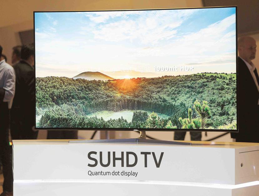 La empresa coreana Samsung produce su propia línea de televisores y fabrica paneles para muchas otras compañías. (Bloomberg / Patrick T. Fallon)