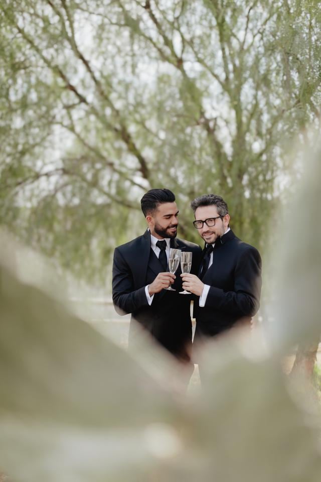 Álbum de bodas: Carlos Adyan y Carlos Quintanilla viven "el mejor día" de sus vidas 