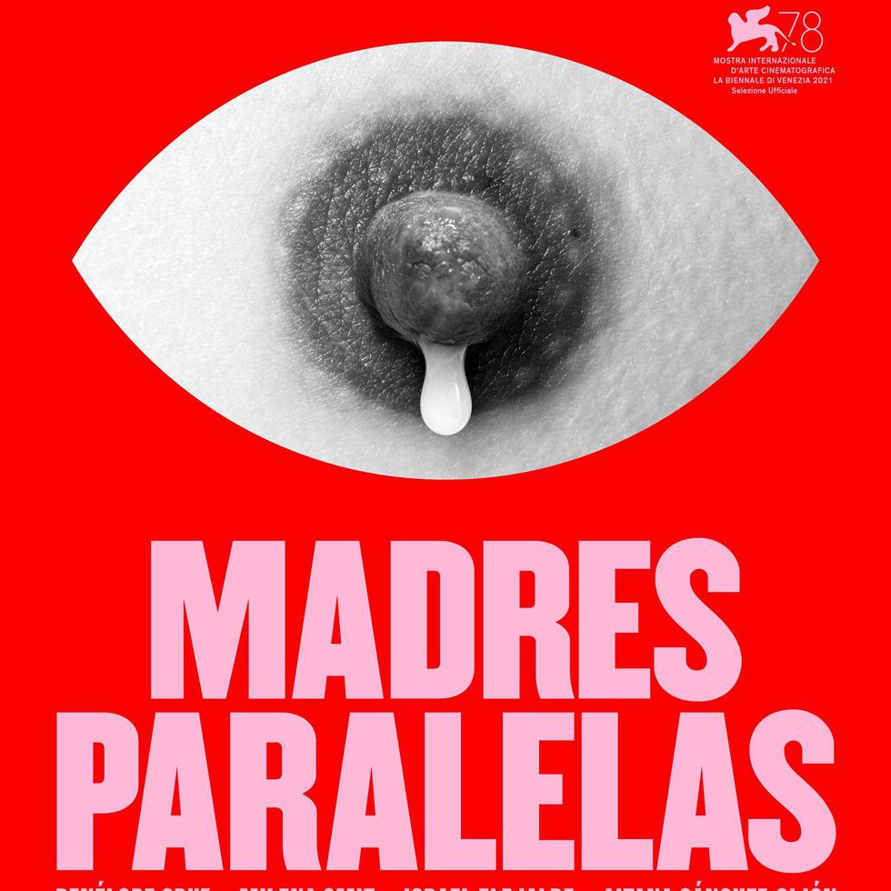 El cartel del filme "Madres Paralelas" de Pedro Almodóvar fue censurado por la res social Instagram.