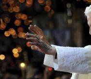 Joseph Ratzinger renunció al pontificado en febrero de 2013. (EFE)