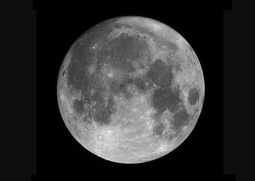 Imagen de la Súper Luna del pasado año, captada desde Aguadilla. (Suministrada Efraín Morales / Sociedad de Astronomía del Caribe)