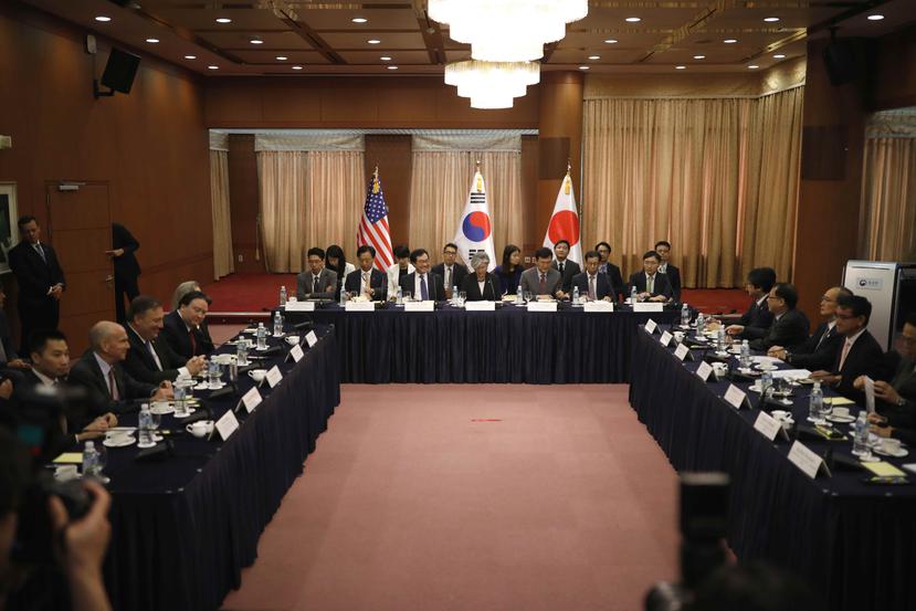 La delegación surcoreana está liderada por el general Kim Do-gyun, mientras que la representación del Norte tiene al frente a otro general de división, An Ik-san. (AP)