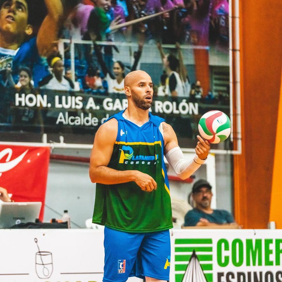 Ulises Maldonado, aquí en una foto de archivo, pertenece a los Changos de Naranjito en el voleibol superior.